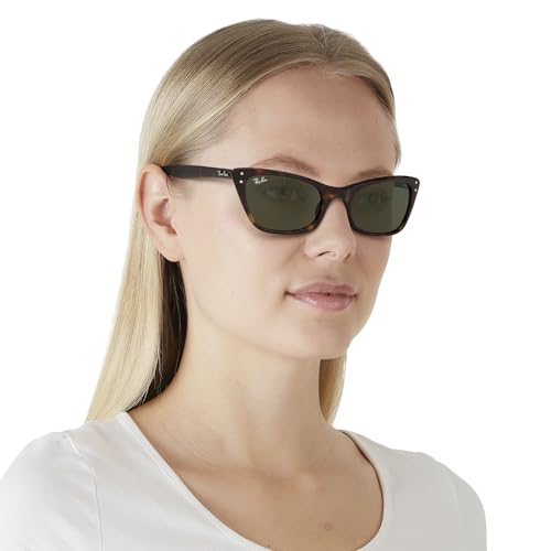 Ray-Ban Lady Burbank, Óculos de Sol Feminino, Marrom (Havana), 55