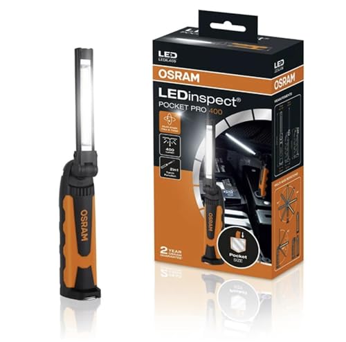 Preisvergleich Produktbild OSRAM LEDIL409 LEDinspect Pocket PRO400, schlanke Inspektionsleuchte, 6000K, wiederaufladbare LED Arbeitsleuchte, magnetisch, besonders biegsam und flexibel