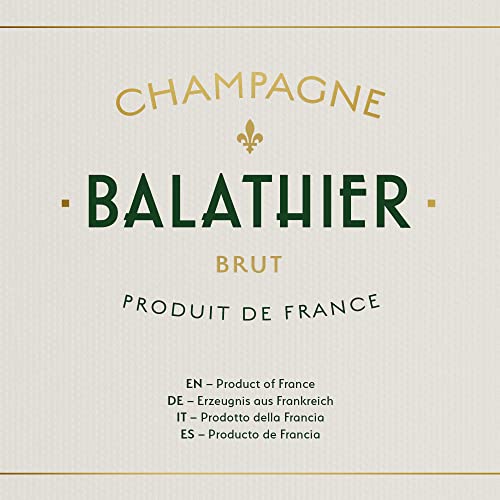 Balathier Champagne Brut, Champagner, 75cl, 1er-Pack