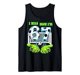 I was 6 Now I Am 7 Birthday Boy 67 Soccer Drip 7 Years Old Tank Top