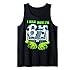 I was 6 Now I Am 7 Birthday Boy 67 Soccer Drip 7 Years Old Tank Top
