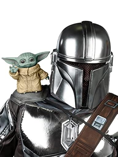 Rubies Muñeco Baby Yoda accesorio de disfraz The Mandalorian, Muñeco Oificial de Star Wars The Mandalorian, para halloween, navidad y carnaval | Ya disponible en tu tienda friki favorita! En mundofriki.es!