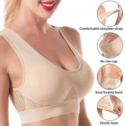 Generic BLACK FRIDAY DEALS 2024 CLEARANCE Today’S Deals Low Back Bra Sports Bra Tank Clothes For Women Mastectomy Bras With Pockets For Prosthesis Comfortable Bras thumb #3