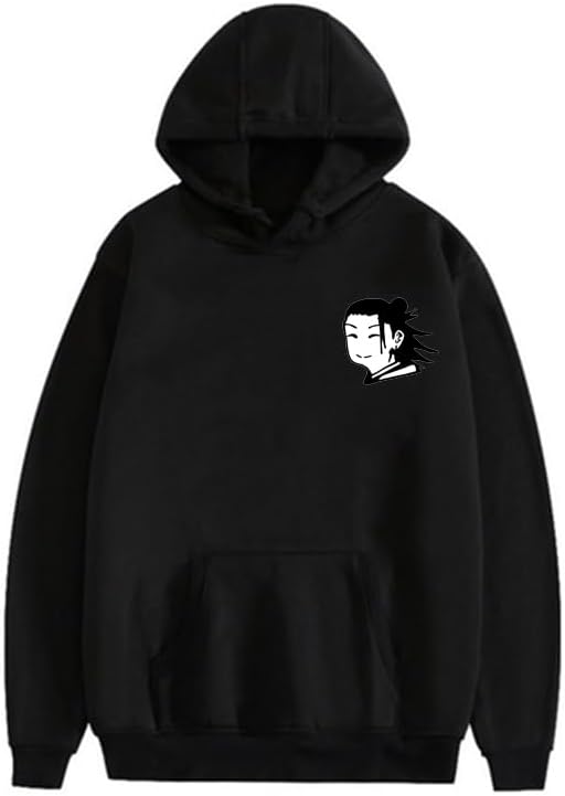Sweat-Shirt à Capuche Humoristique Imprimé Fushiguro Toji