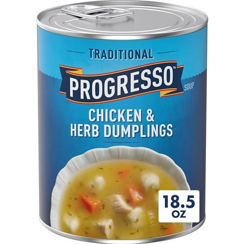 Progresso Traditional, Chicken and Herb Dumplings Canned Soup, 18.5 oz