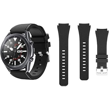 Pulseira Silicone Para Samsung Gear S3 Classic Frontier 22mm - Danet (Preta)