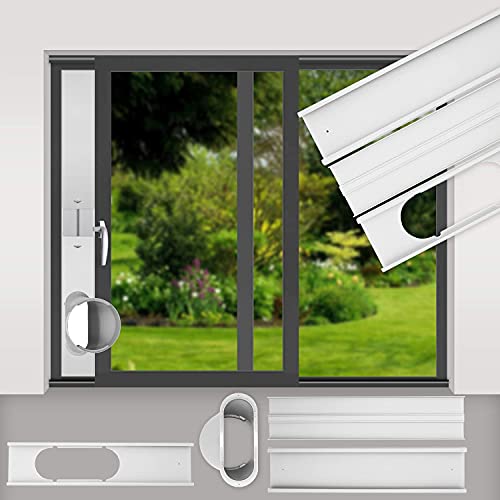 YUESUO Portable Air Conditioner Window Kit, Slide Window Vent Kit for Portable AC Hose with 5.9\" Diameter - Thumbnail 7