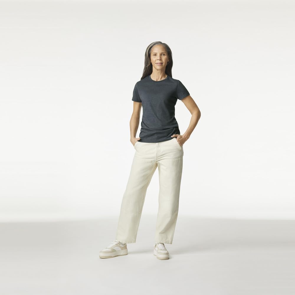 Gildan Womens Softstyle Cotton T-Shirt, Style G64000l, Multipack - Image 3