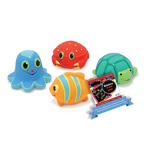 Jouets aquatiques Melissa Doug pour occuper les enfants dans le bain sans s'ennuyer