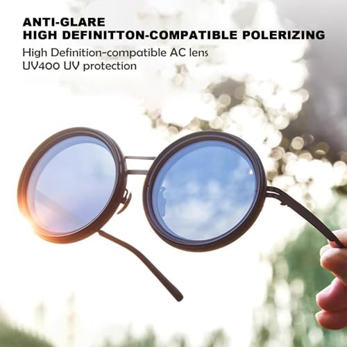 Adjustable Shades Glasses,Round Nd9 Polarized Sunglasses,1-9 Gears Beach Tint Eyewear,Dimming Filter Lens Glasses4