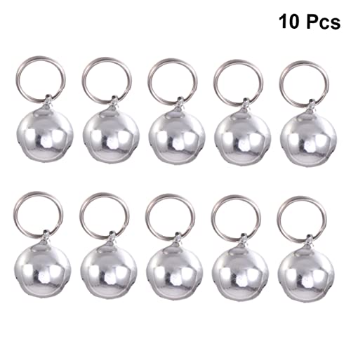 Popetpop 10Pcs Nativity Accessories Small Puppy Collar Cat Bell Collar Puppy Collars Dog Bell Pendant Bell For Dog Collar Jingle Bells Little Bell Belt Puppy Dog Bells For Collar Strap Pet #TOP4