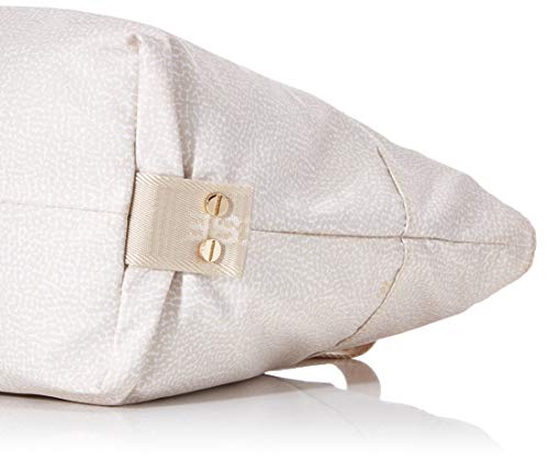 Borbonese Shopping Bag, Borsa Tote Donna, Avorio