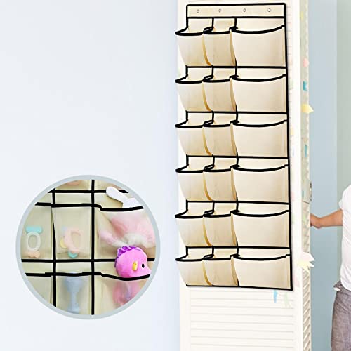 Perchero de puerta transparente que ahorra espacio para guardar gorras 4