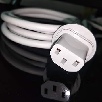 Replacement Power Cord Compatible for APPLE iMac 17 20 21.5 24 27 G5 A1224 A1225 A1311 A1312 A1418 A1419 Power Cable