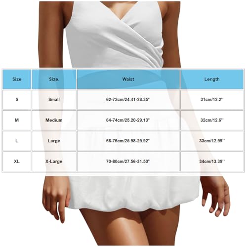 Xiaojmake Women Bubble Skirt Low Waist Pleated Cute Puffy Skirts Flared A Line Mini Balloon Skirt Ruffle Ruched Skater Skirts2