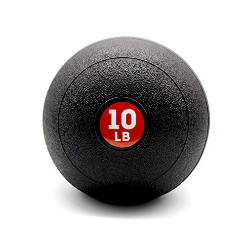 GOOGIC 10lb Basic Slam Ball Medicine Ball, Ideal for Cross Training, Core Exercises Plyometric and Cardio Workouts