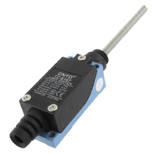 Sourcingmap TZ-8167 Ui 380V Ith 10A Coil Spring Actuator Enclosed Limit Switch for CNC Mill 3D Printer Door Switch