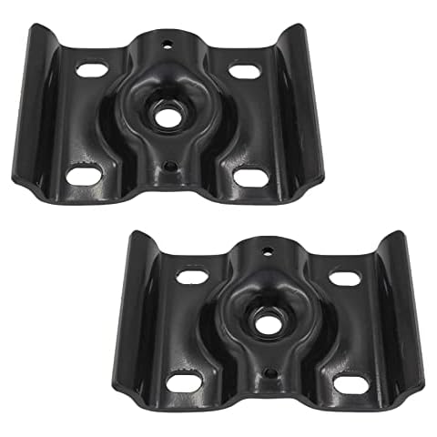 LOSTAR Pair(2) Rear U Bolt Top Plate for 1999-2010 Fo-rd F-250 F-350 Super Duty 3C3Z5798AA, 3C3Z-5798-AA Cover