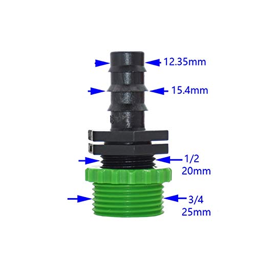 Conector de manguera de jardín para grifo exterior y mantenimiento de plantas 7