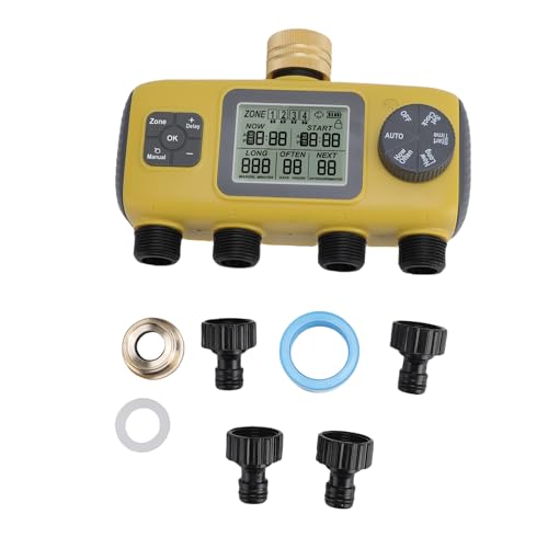Timer de l'eau de sortie 4 zones SEAFRONT pour irrigation de pelouse - 2