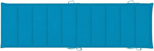 Miniatura 5 de GOLINPEILO Cojín para tumbona, cojín para tumbona para exteriores, resistente al agua, ajustable, para silla de piscina, cojín reclinable para