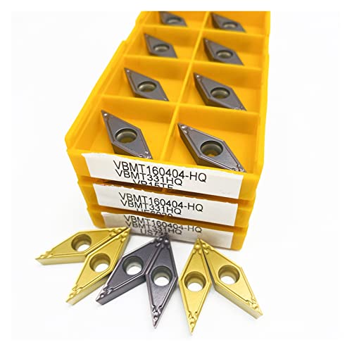 10 Puntas de Carburo para Torno CNC VBMT160408 y VBMT160404