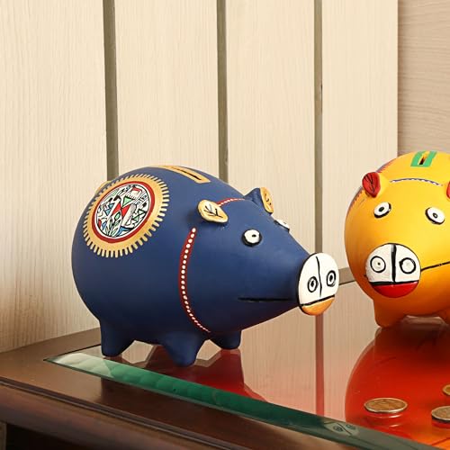 Image of Cobalt Cody Piggy Bank| Coin Bank Birthday for Boys and Girls