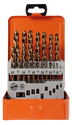 PROJAHN 60381 twist drill set HSS-Co 1-10/0,5 mm 19pcs ECO