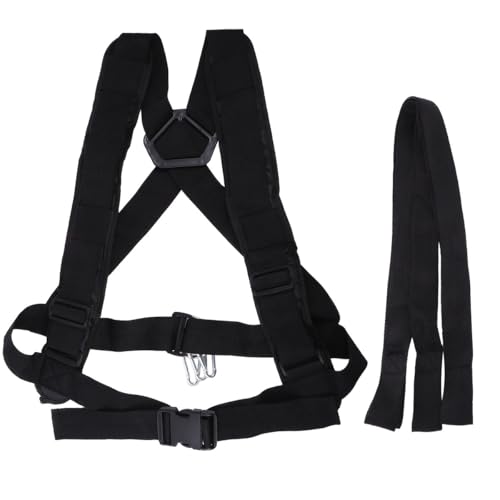 Kichvoe Widerstands Zugband für Gewichtsschlitten aus Robustem Edelstahl und Komfortablem Stoff Mulâ€¦ – Miniatur