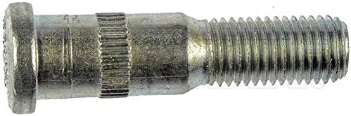 Dorman 610-264 Front M12-1.50 Serrated Wheel Stud - 14.46 mm Knurl, 52.5 mm Length Compatible with Select Toyota Models, 10 Pack (Made in USA)