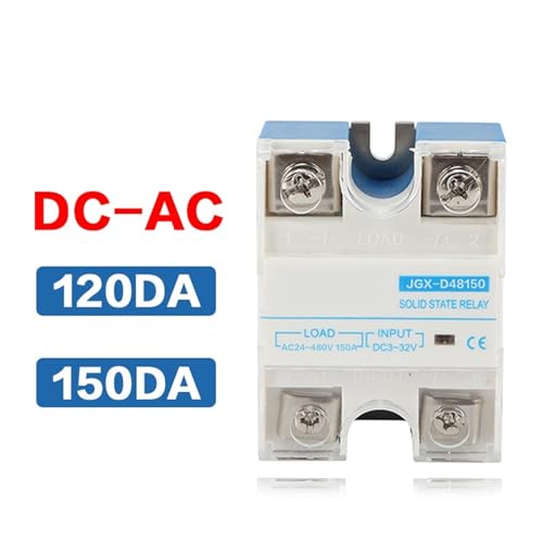 Relais SSR-120DA 120A évite la surchauffe des circuits électriques monophasés