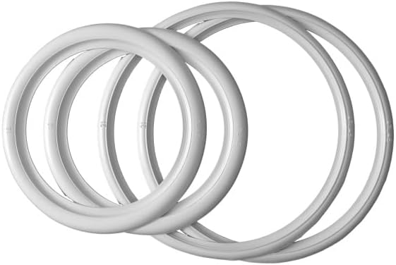 Atlas 21" inch Front Slim 16’’inch Back Wide Motorcycle White Walls Tire Insert Trim Set 4Pieces