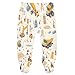 Caihoyu Baby Pajamas Pants with Feet Cotton Baby Overalls Baggy Footed Pants for Unisex Boys Girls 9M Construction Scene Concrete Mixer Truck