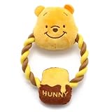 ペットパラダイス 犬 トイ ＴＯＹ ディズニー くまのプーさん ロープ おもちゃ 音が鳴る ぬいぐるみ ボール ロープ オモチャ 玩具 小型犬 おもちゃ 猫 かわいい おもしろ インスタ映え 【プーさん】 998-55959