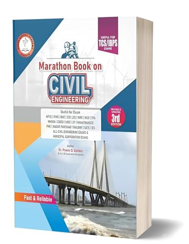 Image of Shree Ganesh Academy - Marathon Book on Civil Engineering - Pravin Daitkar - [NEW COLOUR EDITION] As per TCS /IBPS Pattern - Revised & Updated 3rd Edition for 2026 Exams [ORIGINAL BOOK-TOP GRADE PAPER & PRINT]