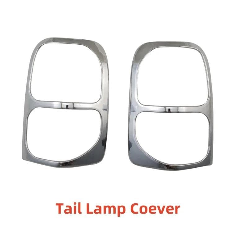 Cubiertas cromadas luces traseras Toyota Hilux 1997 accesorios 3
