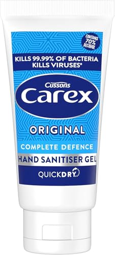 Hand Sanitiser Gel 50ml – Pack of 12 Travel Bottles | 70% Alcohol Antibacterial Hand Gel | Fast-Drying Pocket Hand Cleaner for Home, Work, Car, School & Travel - Bulk Pack of 12 - Image 3
