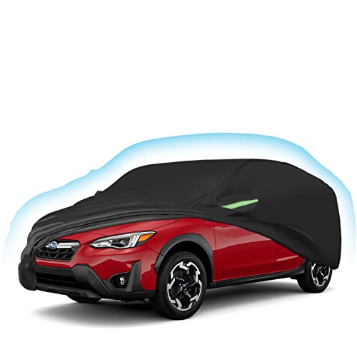 Image of Proadsy Custom Fit 2018-2026 Subaru Crosstrek Car Cover Waterproof Outdoor | UV-Blocking Waterproof With Soft Lining Prevents Leaks & Scratches. Perfect For Sunny, Snowy Outdoor Parking, Garage Storage