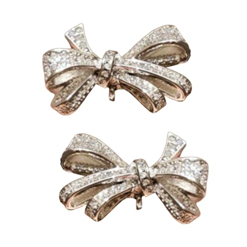 Clip de de Auriculares: Elegante Accesorio de Oreja Brillante, Decorativo de Diamantes de imitación | Pieza de decoración de Orejas Abiertas de Moda, Adorno de Clip portátil, para Mujeres