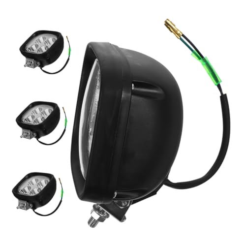 MOLUCKFU 4 pezzi Fari LED per Carrello Elevatore Luce Lavoro Alta Luminosità Sostituzione Resistente e Leggera Compatibile Forklift
