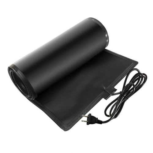 LFLIFENG Estera Calefactora de Goma Antideslizante El último diseño Impermeable y Antideslizante Estera de Fusión de Nieve Aplicable a Escaleras Puertas Escaleras,22x40in