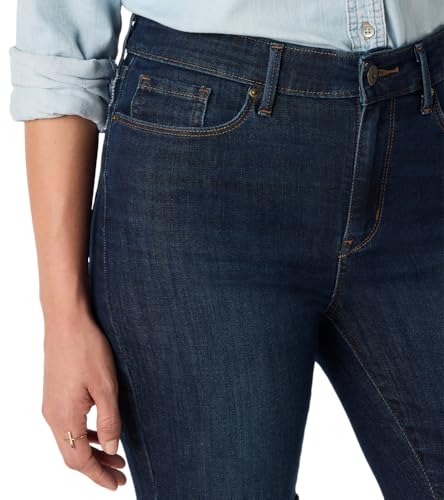 Image of Levi Strauss Signature Gold Women's Mid-Rise Bermuda Shorts Stretch Denim (Available in Plus Size)