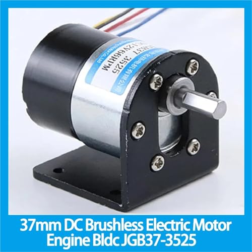 Micro moteur à engrenages 24V BLDC basse vitesse JGB37-3525 avec régulation de vitesse CC