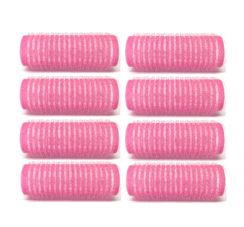 Self-Grip Hair Curlers – Professional Salon Rollers for Hairdressing (Small, 8-Pack)