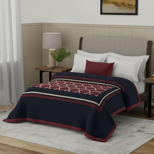 Image of MYTRIDENT Blanket for Winter Double Size, Classic Cloud Cuddle Collection, 4 Kg Blanket Double - Aster