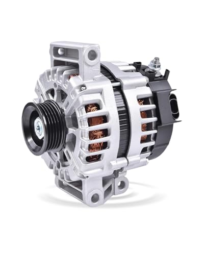 Image of 15828450 Alternator Compatible with Chevy | 2008-2010 Cobalt 2.2L 2.4L Pontiac G5 2.2L 2.4L Saturn Aura Sky Vue 2.4L 2008-2012 Malibu 2.4L 22762984 AVA0078 12856