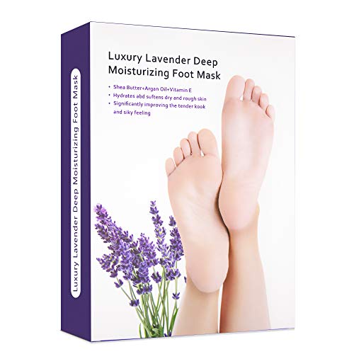 Foot Peel Mask, Peels Away Calluses and Dead Skin Cell, Calluses and Lavender