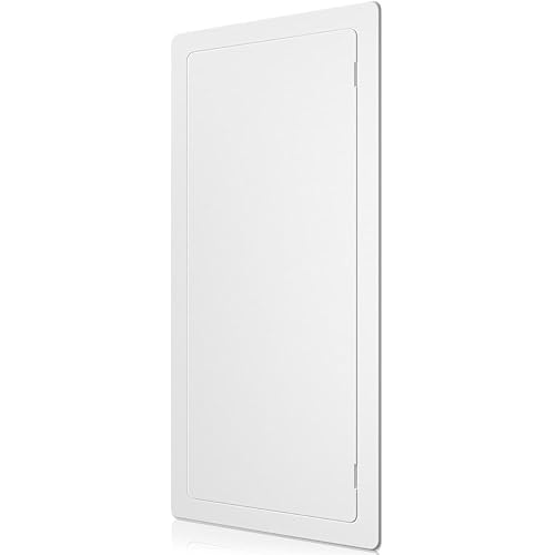 Access Panel for Drywall - 14 x 29 inch - Wall Hole Cover - Access Door - Plumbing Access Panel for Drywall - Heavy Durable Plastic White