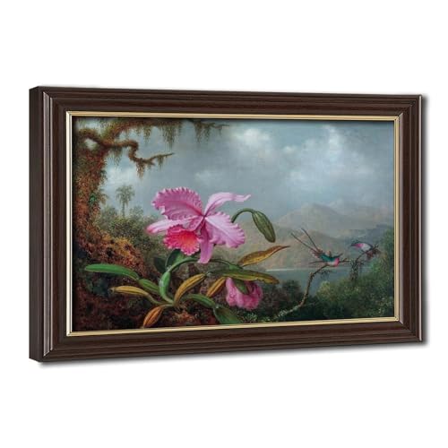 Toile Martin Johnson Heade reproduction d'art cadre suspendre