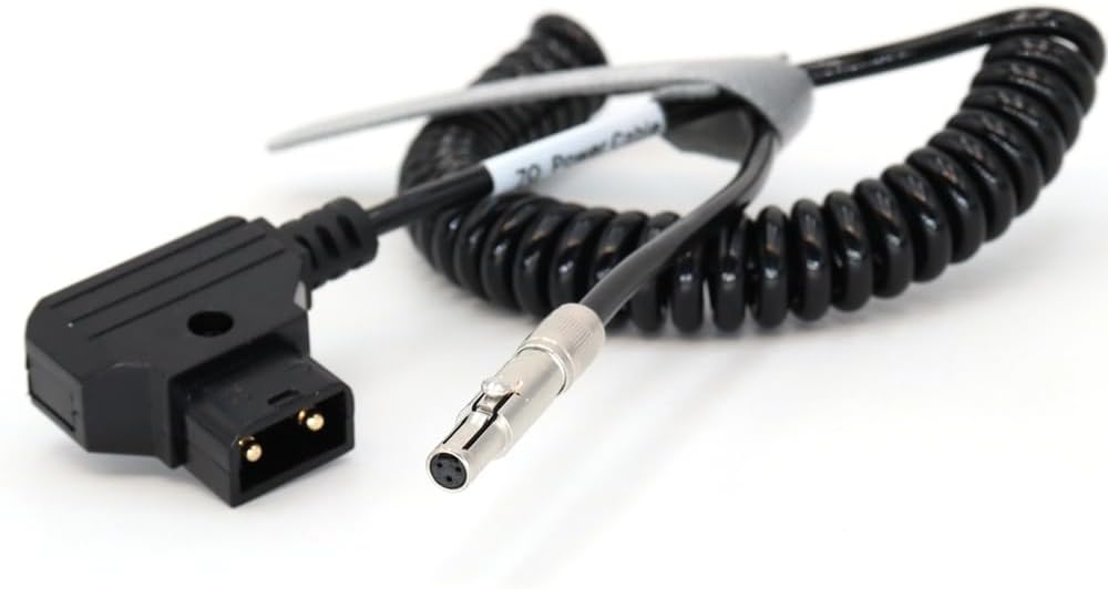 Dtap to Original NSC3F 3Pin Plug for Apollo Monitor Recorder/Odyssey 7Q Power Cable (Spring Line)